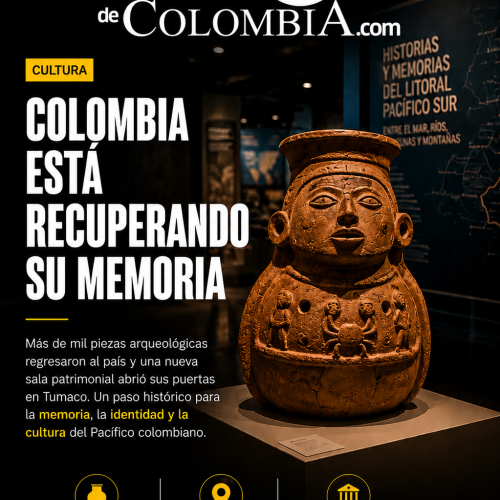 Colombia está recuperando su memoria: el regreso de más de mil piezas arqueológicas marca un momento histórico para la cultura del país