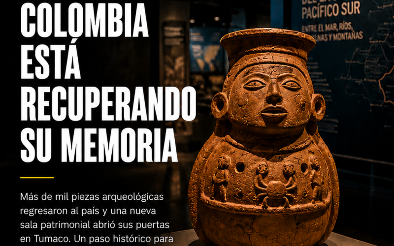 Colombia está recuperando su memoria: el regreso de más de mil piezas arqueológicas marca un momento histórico para la cultura del país